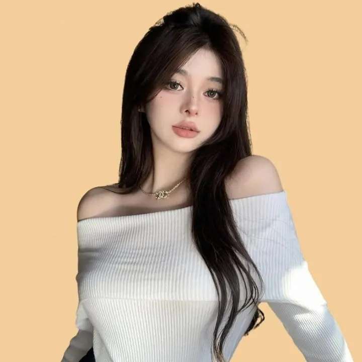 Alternative view of Áo Len Dài Tay Cổ Thuyền Kiểu Dáng Nhẹ Nhàng, Nữ Tính Dành Cho Bạn Nữ Sldca75 - Diepchi Fashion