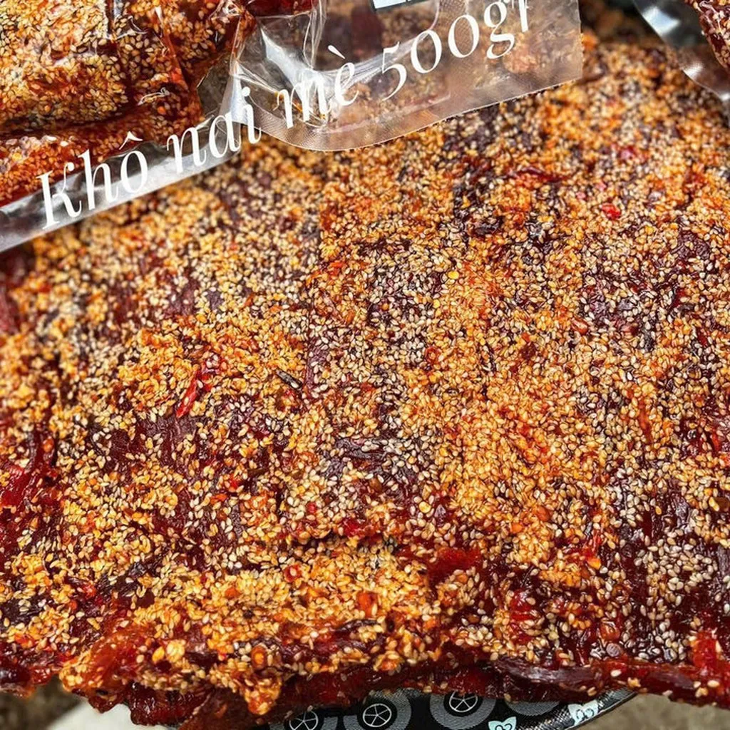 Khô Nai Mè Cay (heo Giả Nai) Siêu Ngon 250g - Winnie House