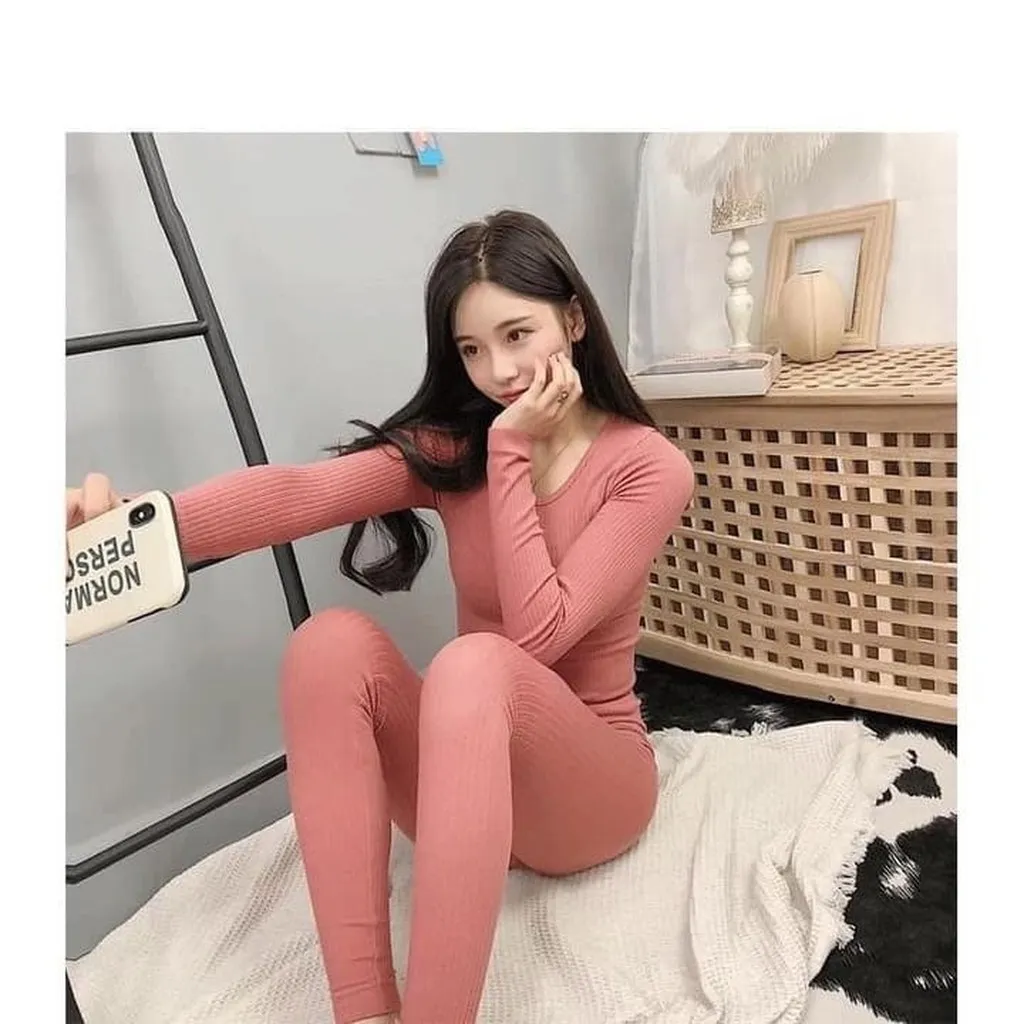 Bộ Ngủ Len Tăm Giữ Nhiệt Thu Đông