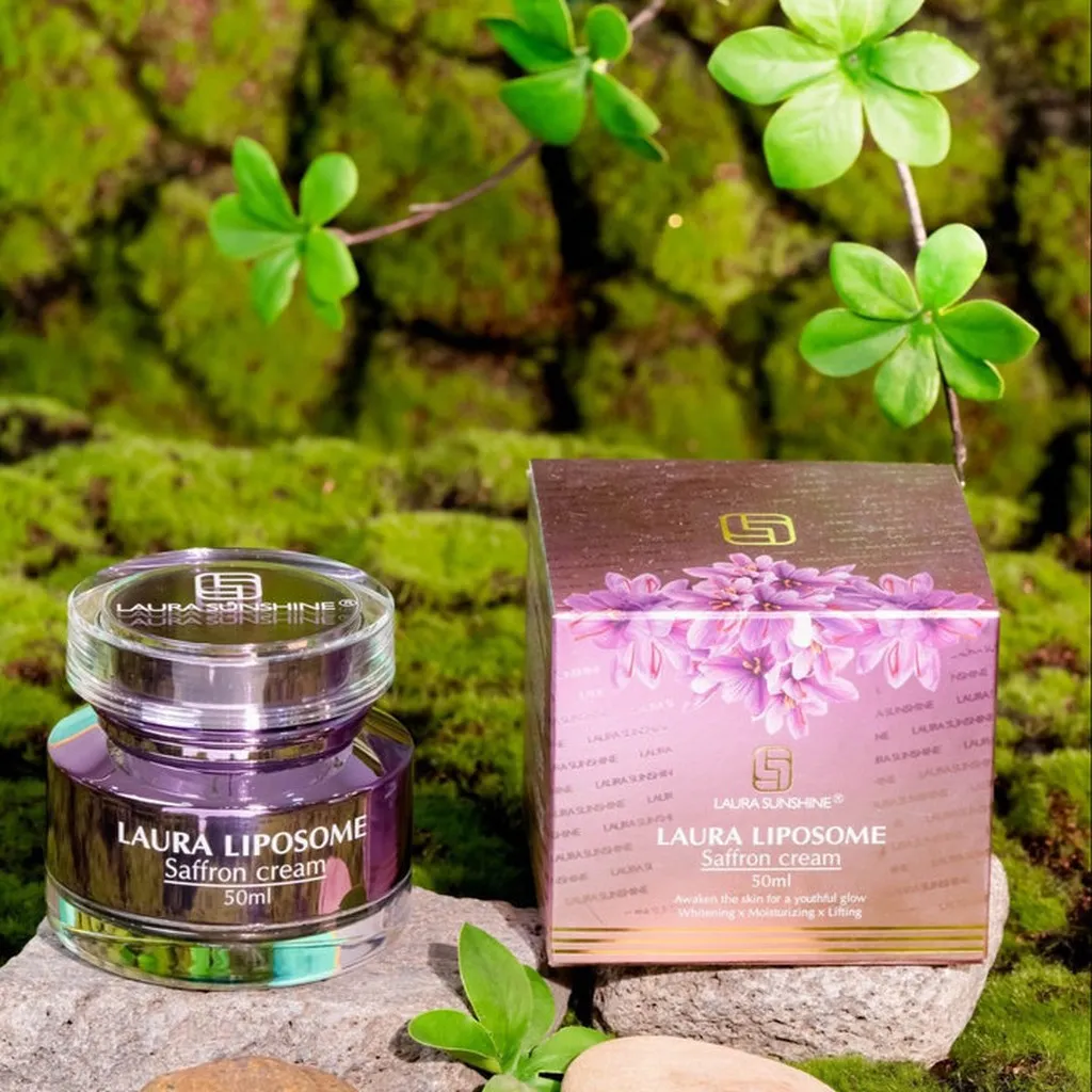 Alternative view of Laura Sunshine-kem Dưỡng Trắng Da Nhụy Hoa Nghệ Tây Laura Sunshine Liposome Saffron Cream 50ml