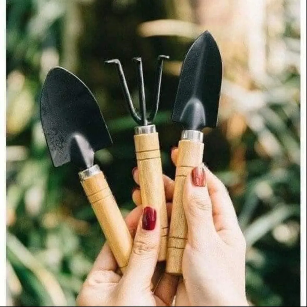 Alternative view of Bộ Cuốc Xẻng Làm Vườn Mini 3 Món