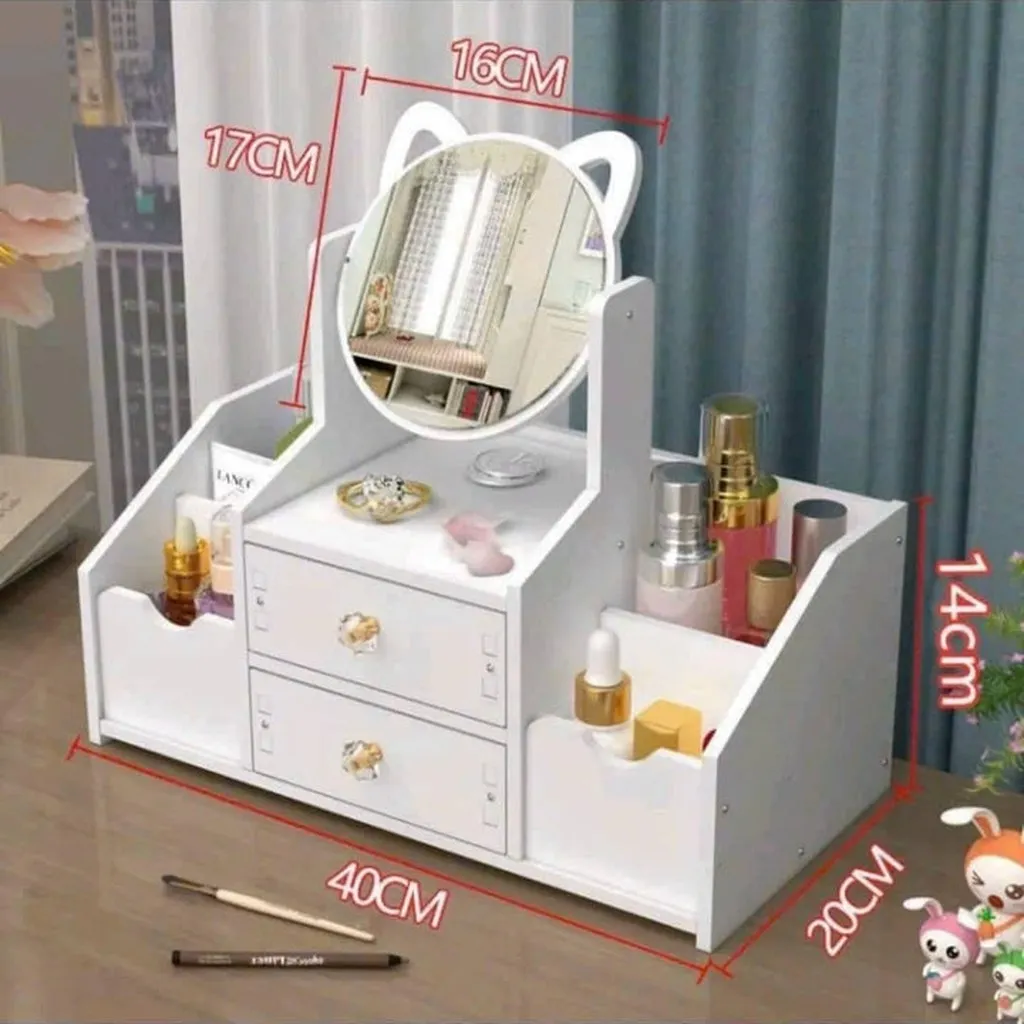 Alternative view of Kệ Đựng Mỹ Phẩm Mini Có Gương