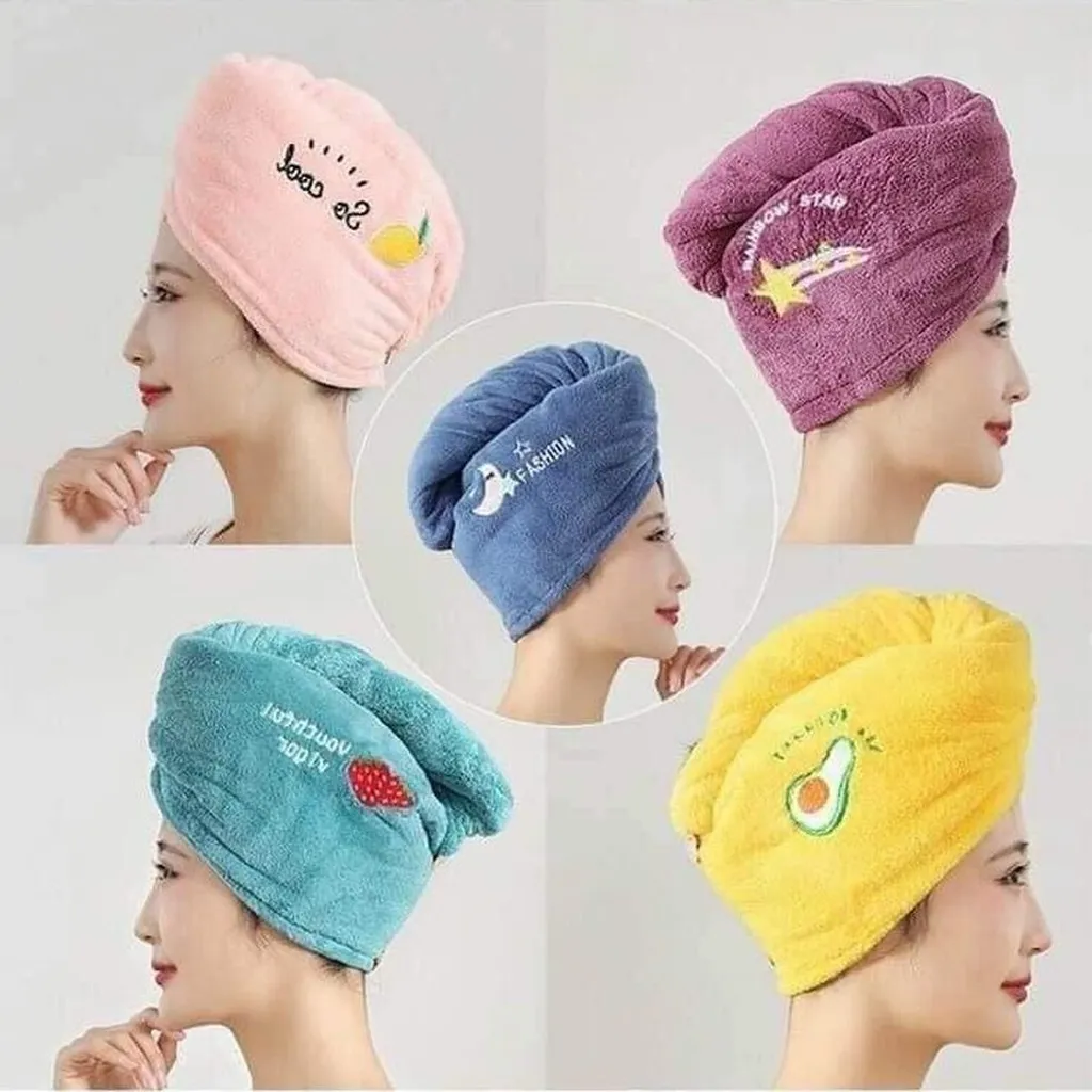 Khăn Quấn Khô Tóc Hình Thú