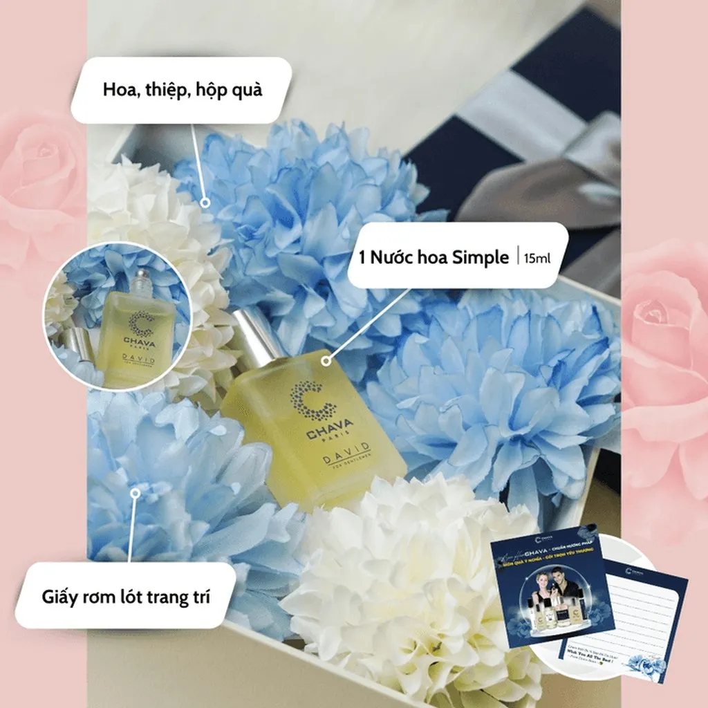 Alternative view of [combo Quà Tặng] 1 Nước Hoa Simple 15ml - Chava
