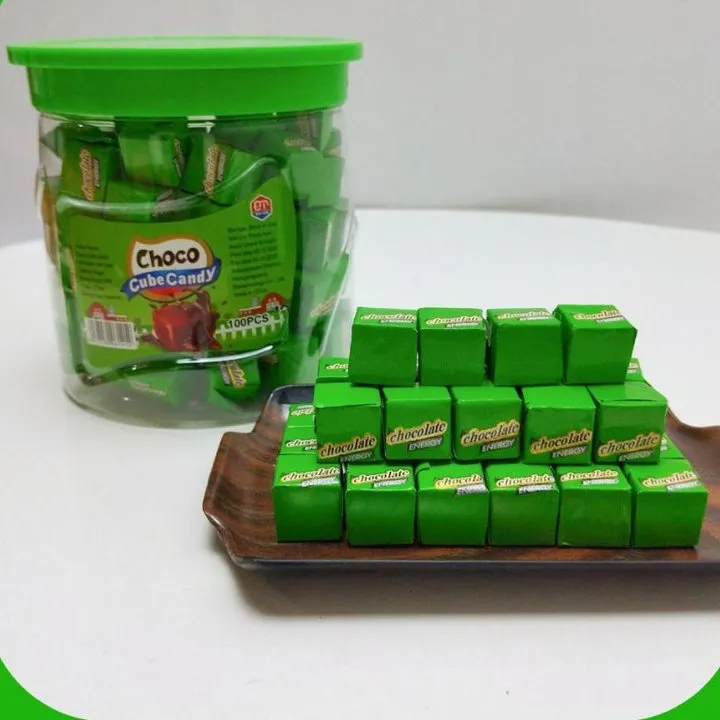 Hộp 100 Viên Kẹo Choco Cube