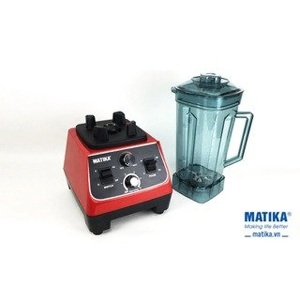 Alternative view of Máy Xay Công Nghiệp Đa Năng Matika Mtk-3152 Dung Tích 2l, Công Suất 1500w Chuyên Dùng Trong Các Quán