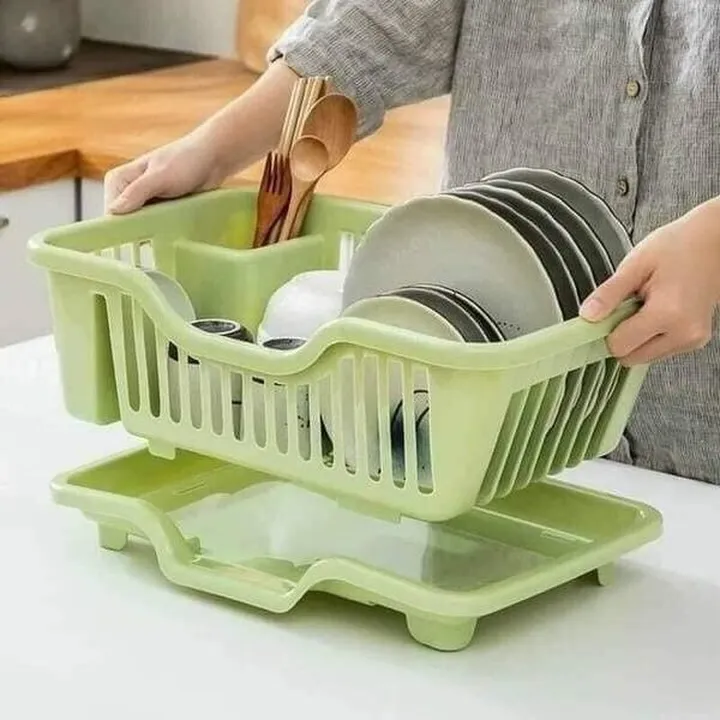 Giá Úp Bát Có Khay Hứng Nước