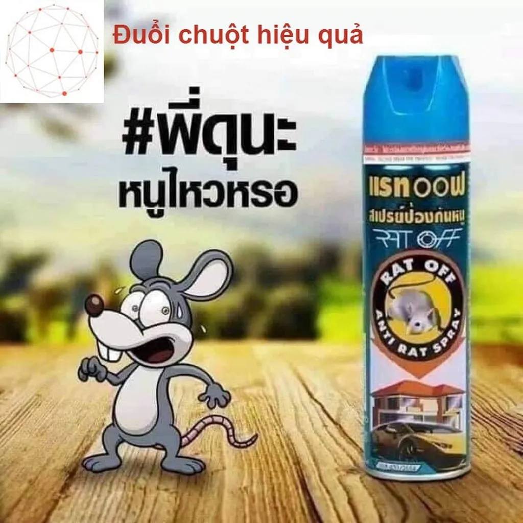 Chai Xịt Chuột Siêu Hiệu Quả