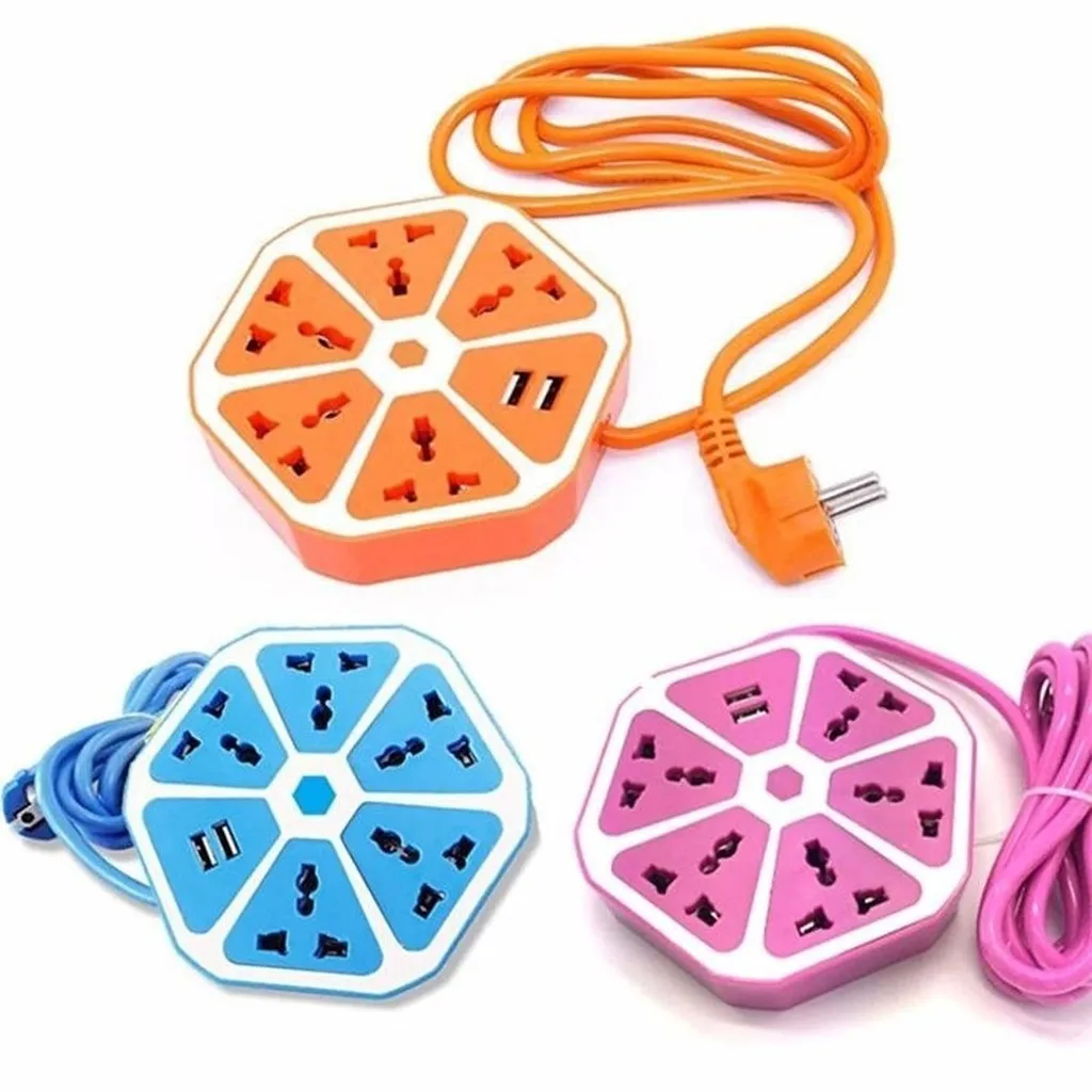 Alternative view of Ổ Cắm Điện Tròn Hình Quả Cam Có Cổng Usb Sạc Điện Thoại Ld037 - Lady's Passion