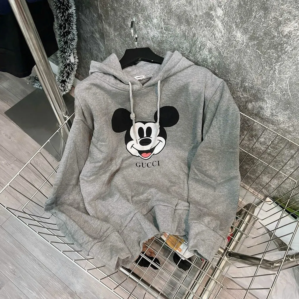 Alternative view of Áo Hoodie Nỉ Nam Nữ In Hình Chú Gấu Gucii Thời Trang - Htm Fashion