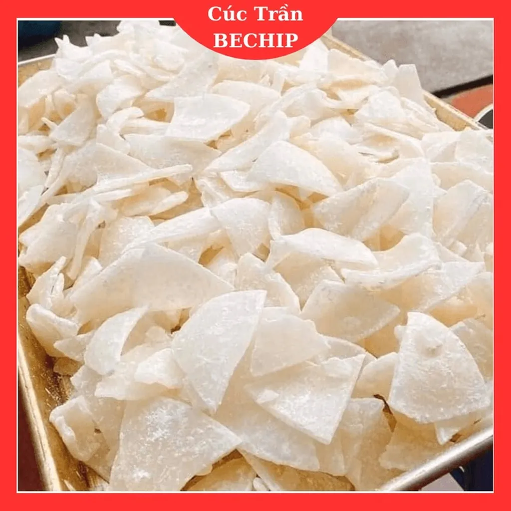 500g Mứt Dừa Non Thanh Điệp Cắt Lát Dạng Miếng Loại Đặc Biệt Ctb623 - Bechip