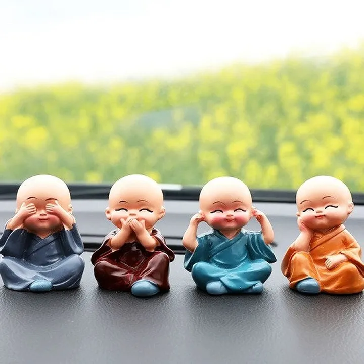 Bộ Tượng 4 Không Trang Trí