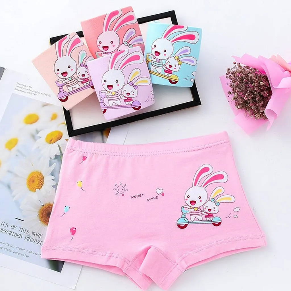 Set 5 Quần Chíp Đùi Thoáng Mát Ôm Mông Cho Bé Trai Bé Gái, Quần Lót Đùi Em Bé 10-45kg - Dâu Shop