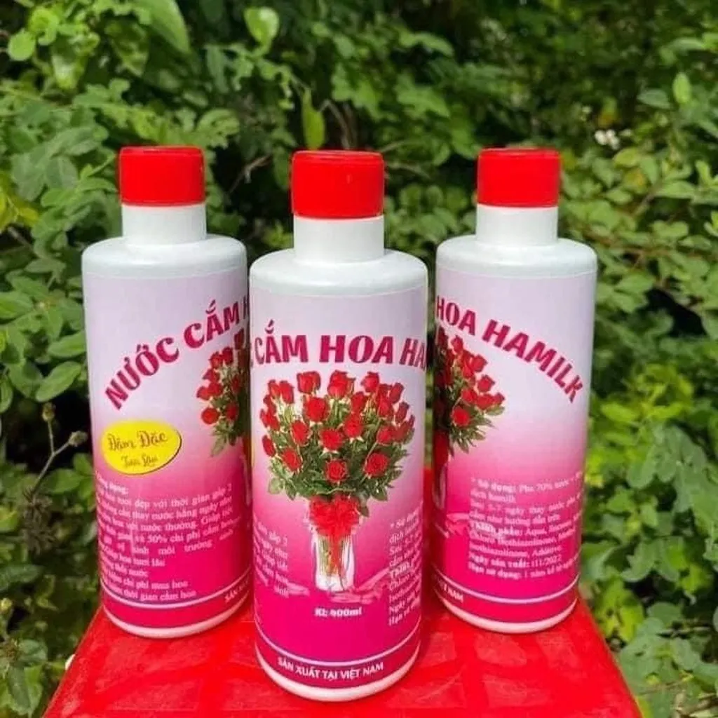 Nước Cắm Hoa Tươi Lâu Đến 2 Tuần