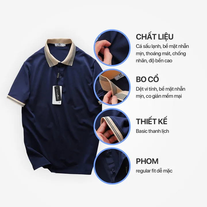 Alternative view of Áo Thun Cổ Bẻ Thiết Kế Cao Cấp Polo Zirat- Thời Trang Hc