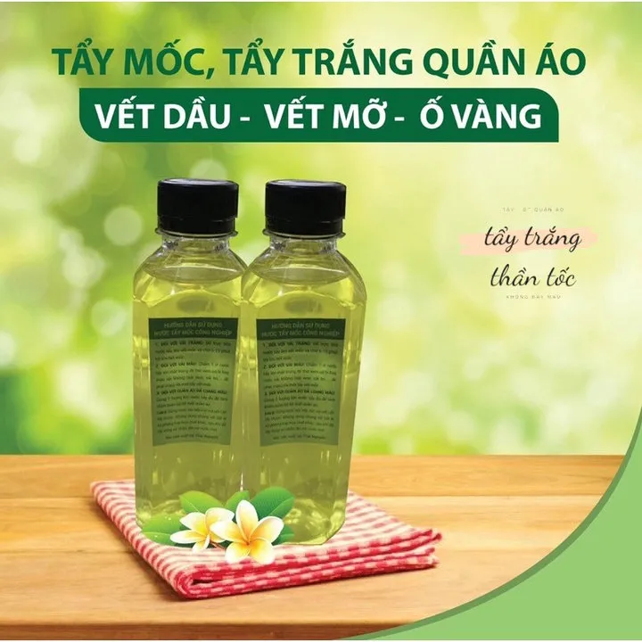 Nước Tẩy Mốc, Ố,cóc Quần Áo - Chất Tẩy Trắng Đa Năng
