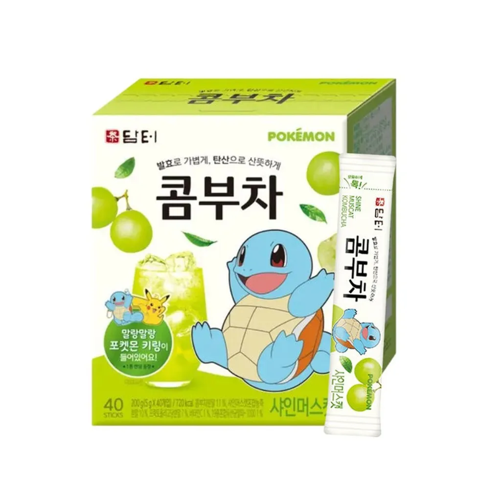 [hộp] Trà Kombucha Hàn Quốc Vị Nho 200g - Damtuh