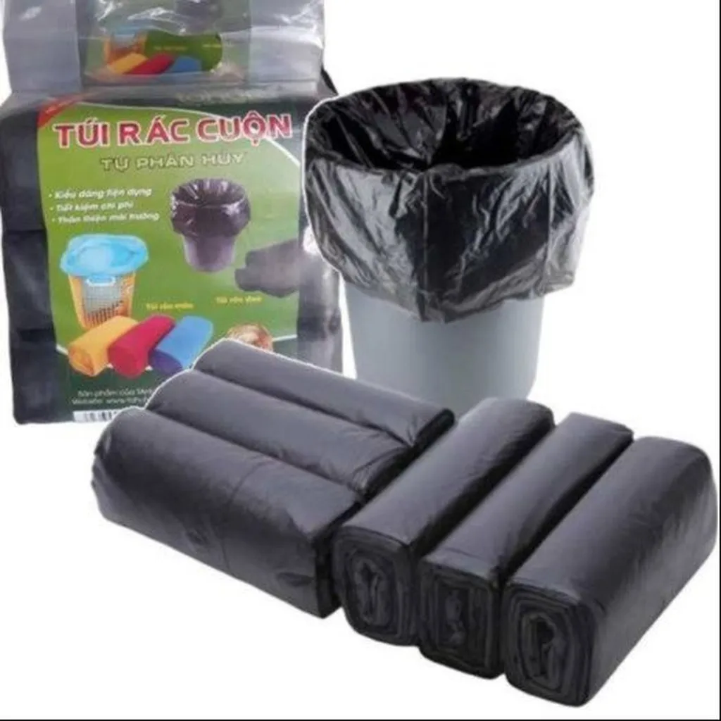 Set 3 Cuộn Túi Đựng Rác Size Trung (vừa Thùng Sơn)