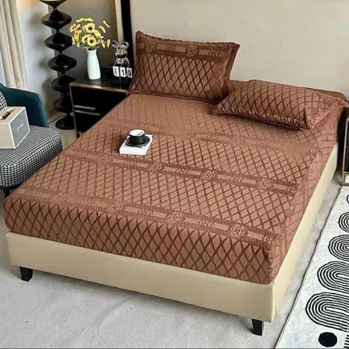Bộ Ga Gối Nỉ Nhung Siêu Ấm