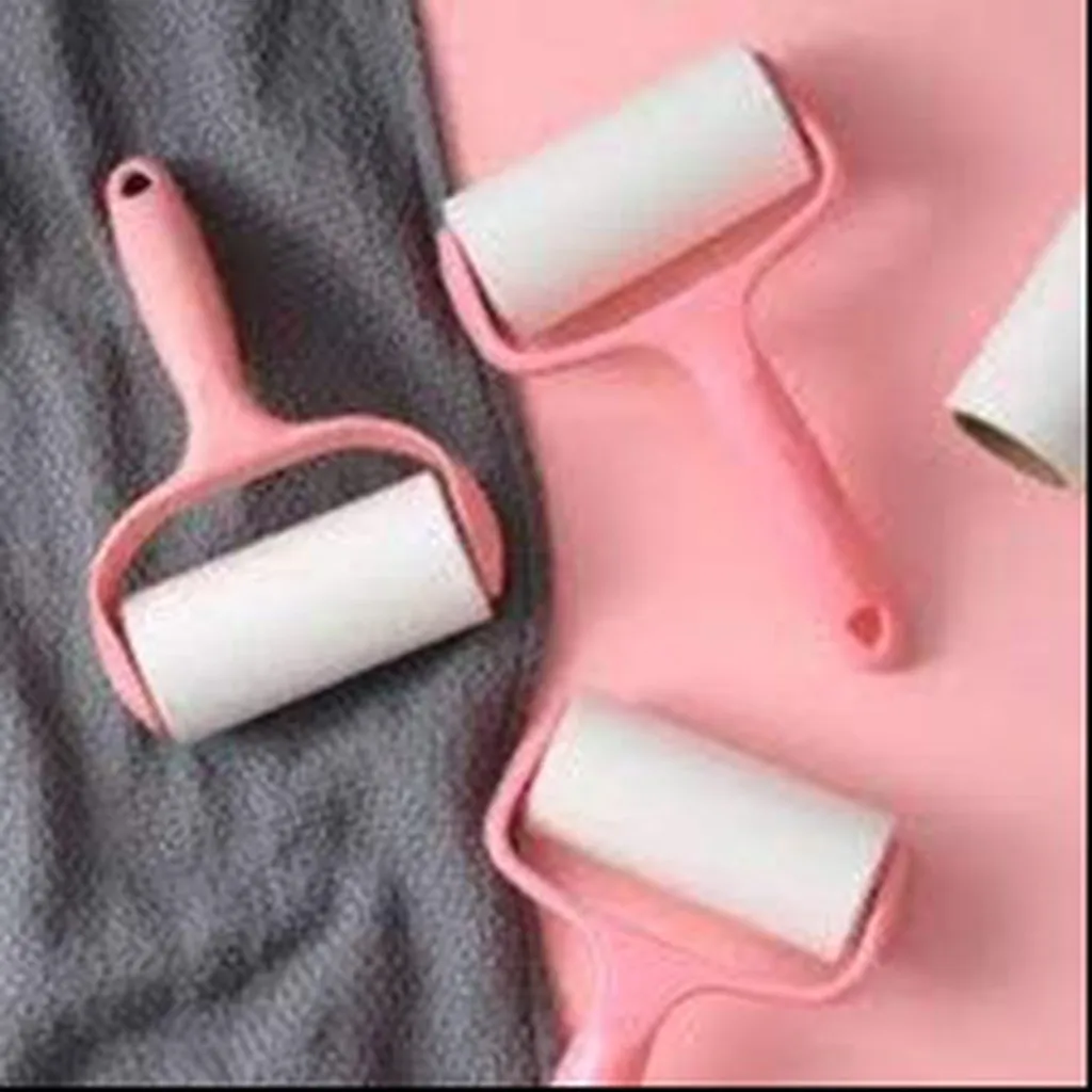 Cây Lăn Bụi Quần Áo Kèm 2 Cuộn Lăn
