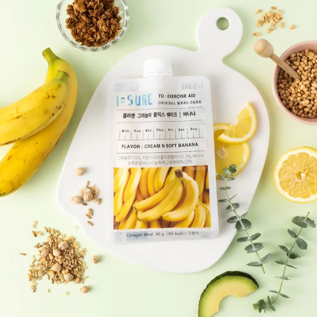 Alternative view of Ngũ Cốc Lắc Giảm Cân I=sure/isure Bổ Sung Lợi Khuẩn, Protein, Collagen Và Chất Xơ