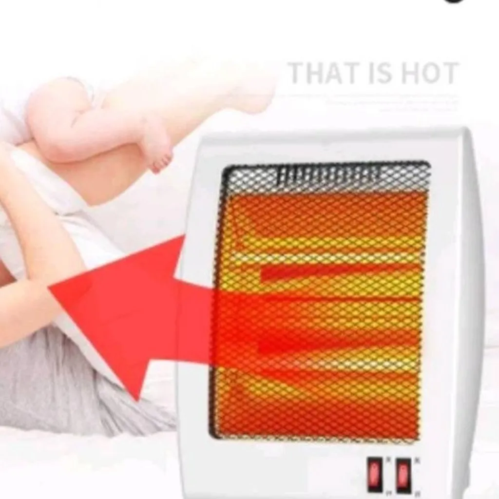Đèn Sưởi Cao Cấp 2 Bóng Hình Vuông