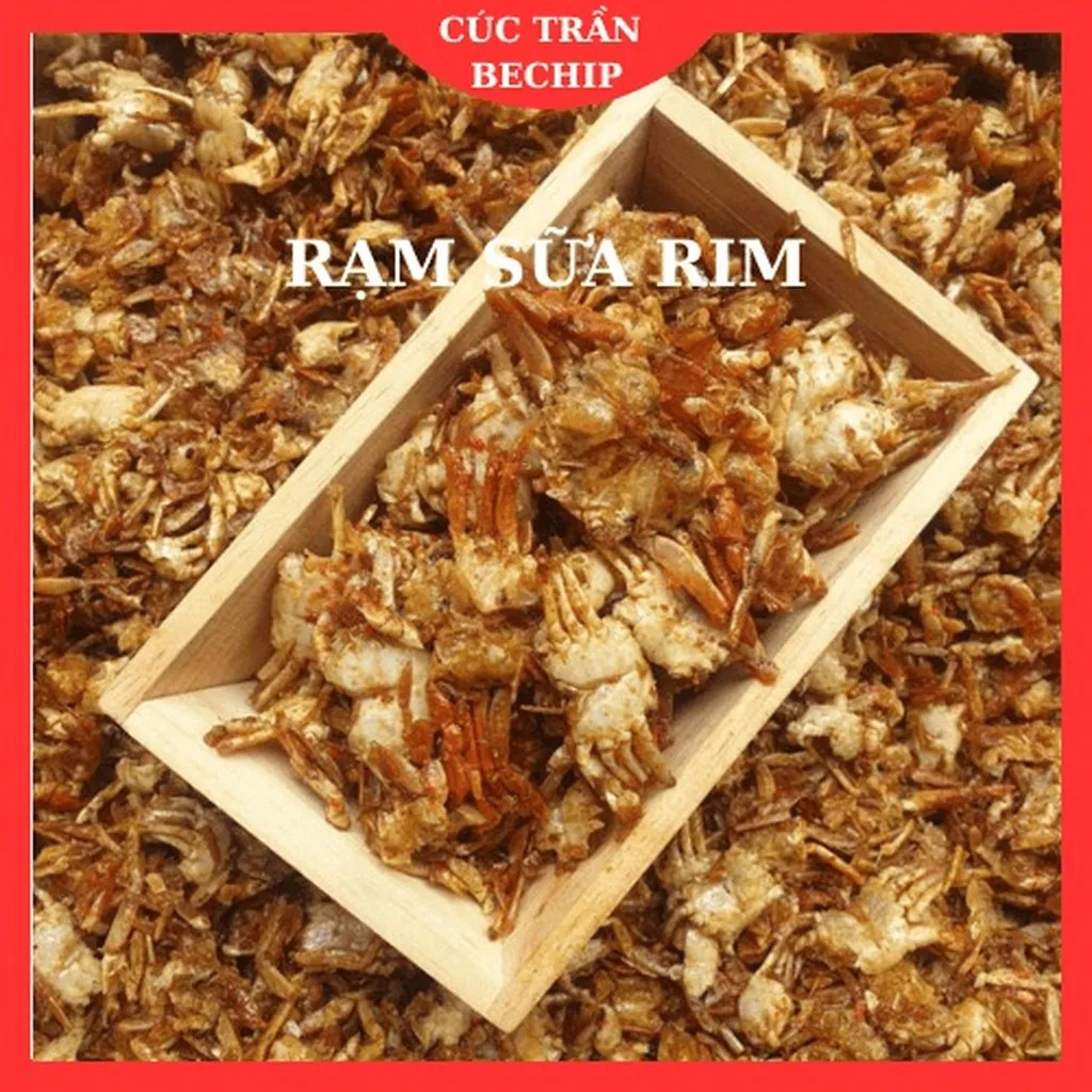 Ghẹ Sữa Rim Thơm Giòn Đồ Ăn Vặt Cao Cấp, Hải Sản Chế Biến Ăn Liền Hủ 250g Ctb635 - Bechip