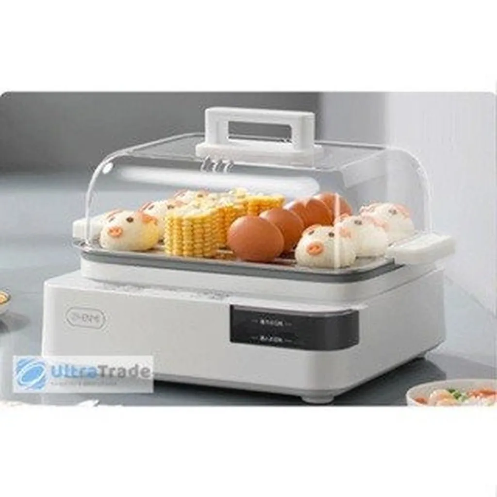 Alternative view of Khay Nhựa Nồi Hấp Điện 3 Tầng 20 Lít Zhenmi Zmzg-11j Z11j Tiện Lợi Chính Hãng