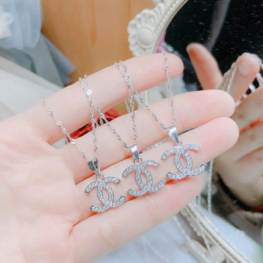 Dây Chuyền Xoắn Bạc Ta Mặt Hình Chữ X Cao Cấp - Thắng Giang
