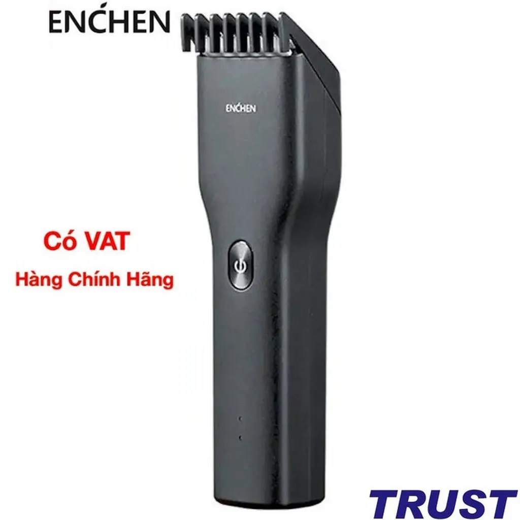 Tông Đơ Cắt Tóc Enchen Boost (màu Đen) Pin Sạc Tiện Lợi Chính Hãng Hàng Nguyên Seal