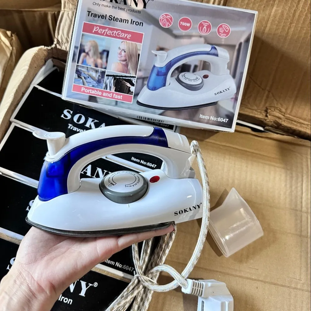 Alternative view of Bàn Là Hơi Nước Mini Sokany Sk 6047 Gấp Gọn Tiện Lợi Khi Đi Chơi, Đi Du Lịch - Su