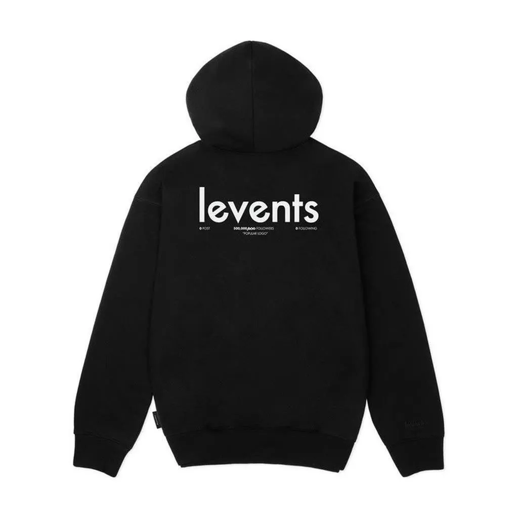 Alternative view of Áo Hoodie Levenents Senven Den Unisex Nam Nữ Sht121 - Minh Hà House