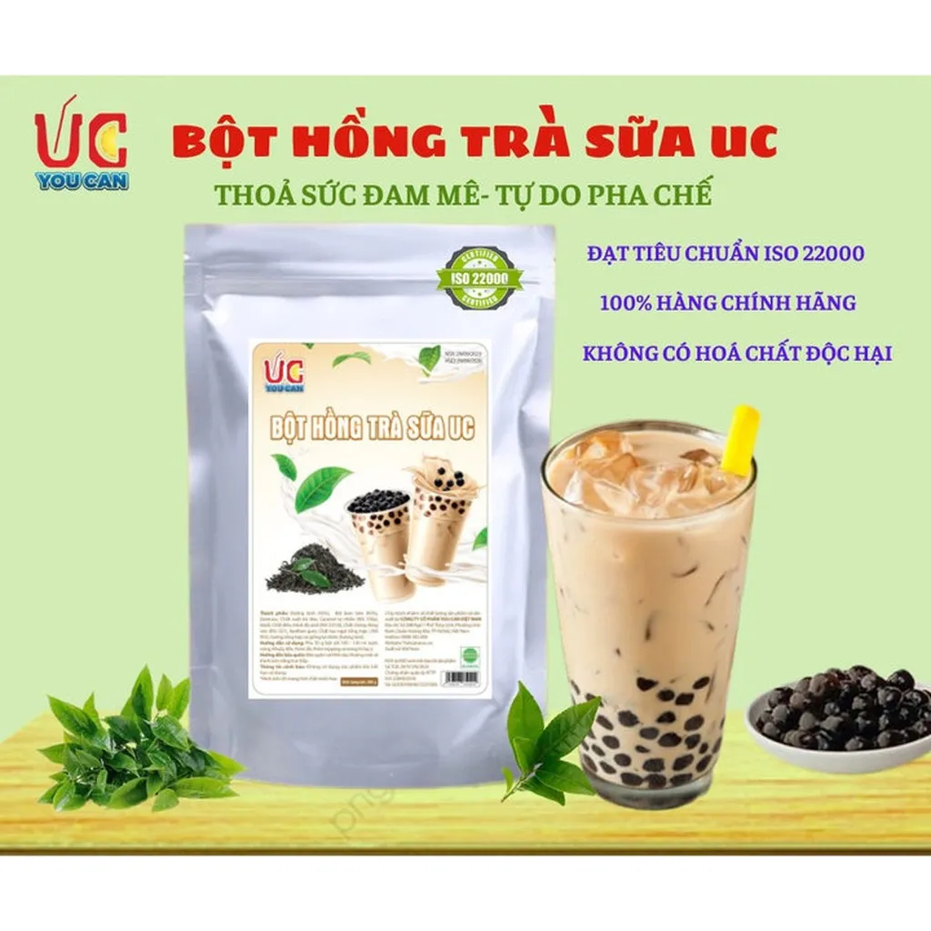 Alternative view of Bột Hồng Trà Sữa Hòa Tan Đậm Vị, Thơm Ngon, Dễ Pha, Nước Uống Giải Khát, Túi 500gr - Lady's Passion