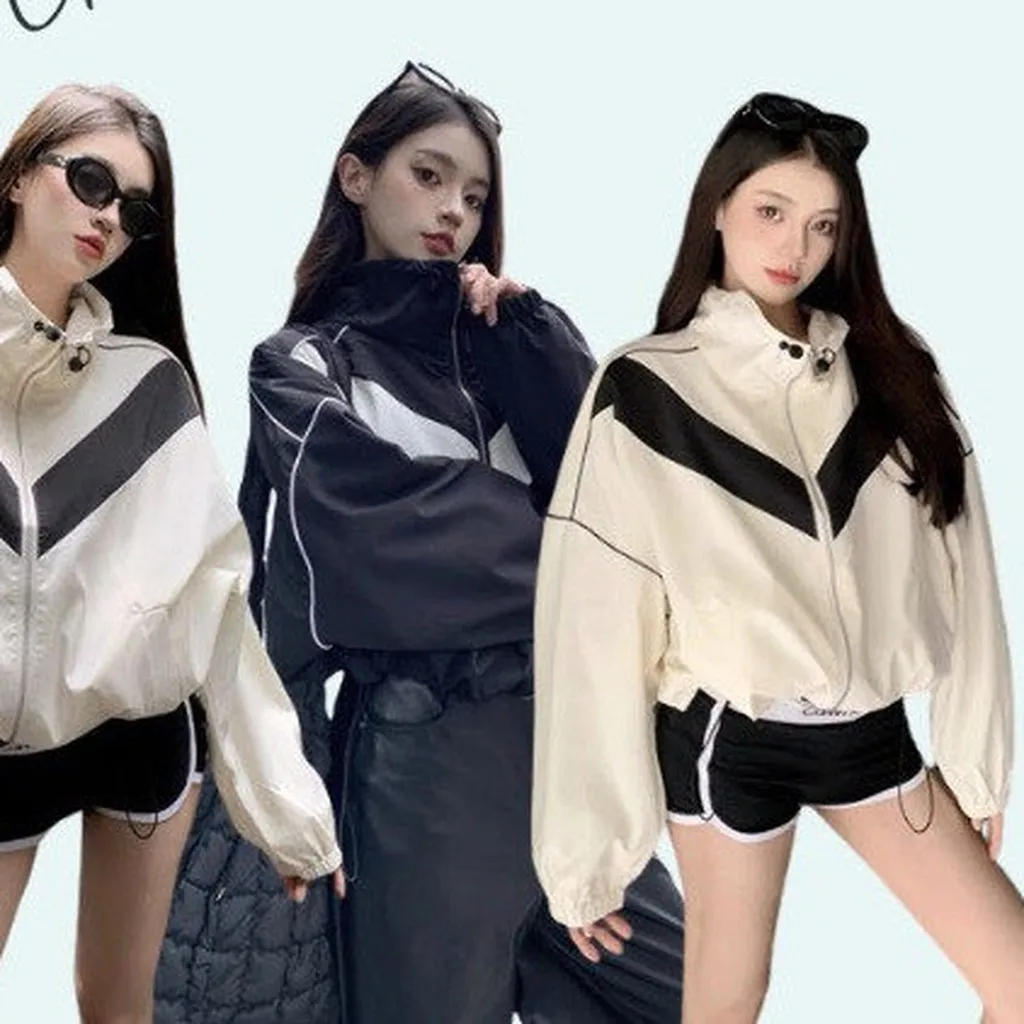 Áo Khoác Dù 2 Lớp Form Rộng Lp Quqa23 - Lê Phương Boutique