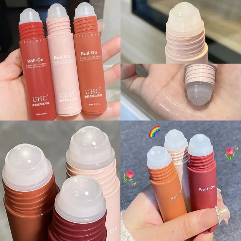 Set 3 Lăn Khử Mùi Nước Hoa Mini Với Thiết Kế Nhỏ Gọn Tiện Lợi, Nước Hoa Dạng Lăn Giảm Tiết Mồ Hôi Thơm Lâu - Kim