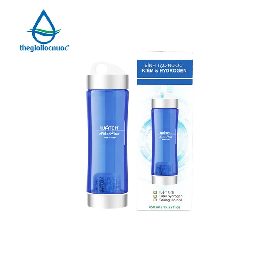 Bình Tạo Kiềm 3 Trong 1 Watek Model Alka-plus