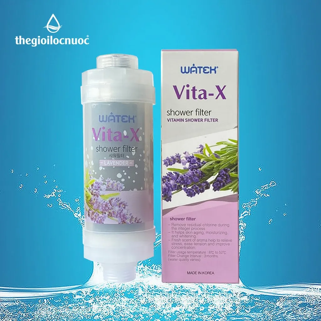 Lõi Lọc Nước Vita-x (lavender) Nhãn Hiệu Watek
