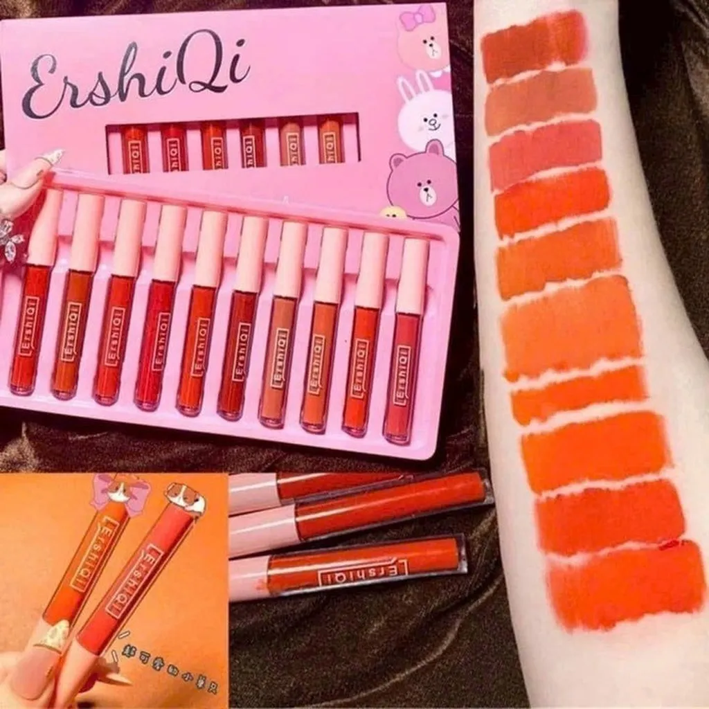 Set Son Kem 10 Cây Ershiqi - Su