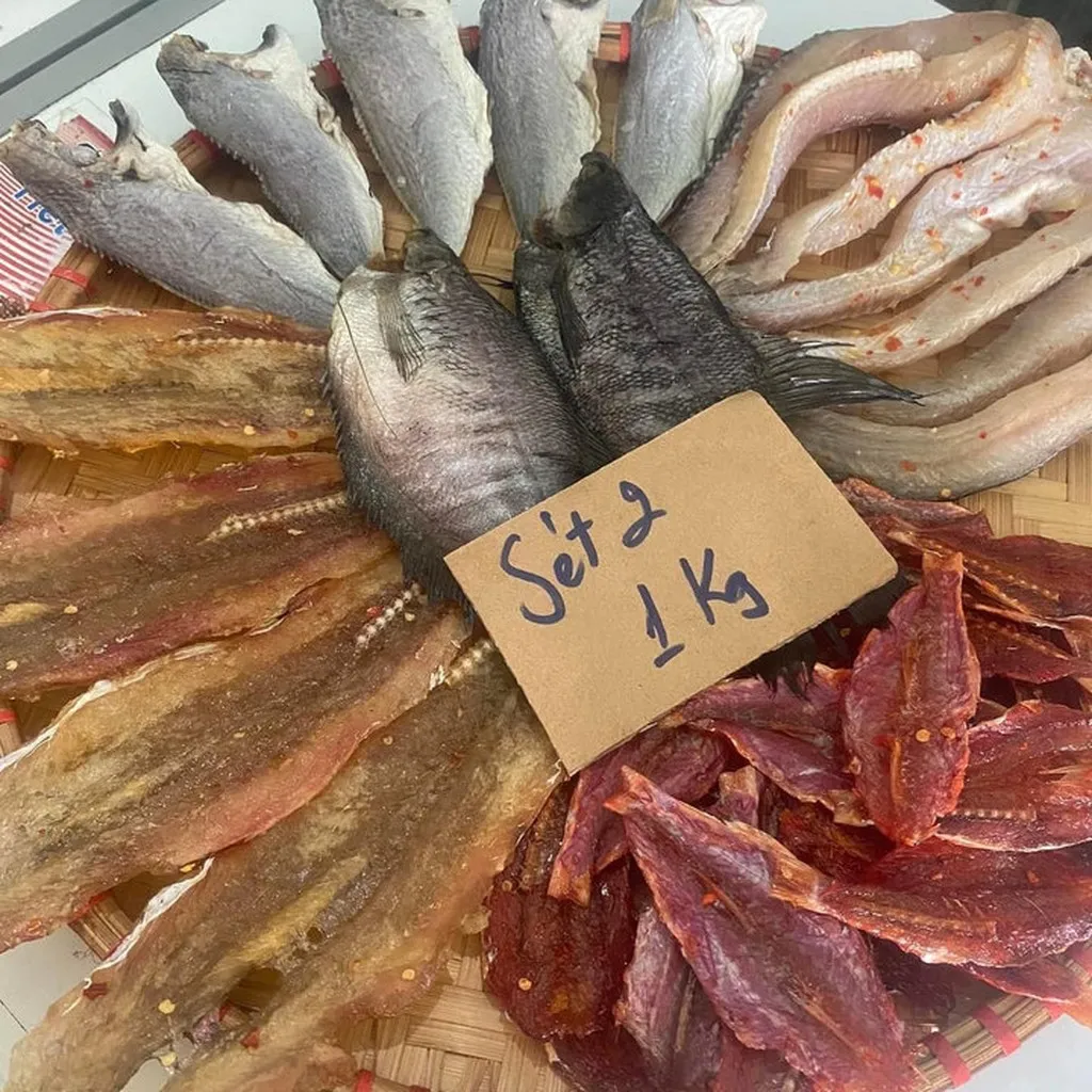 Combo 1kg Khô 5 Món - Vựa Khô Bến Tre