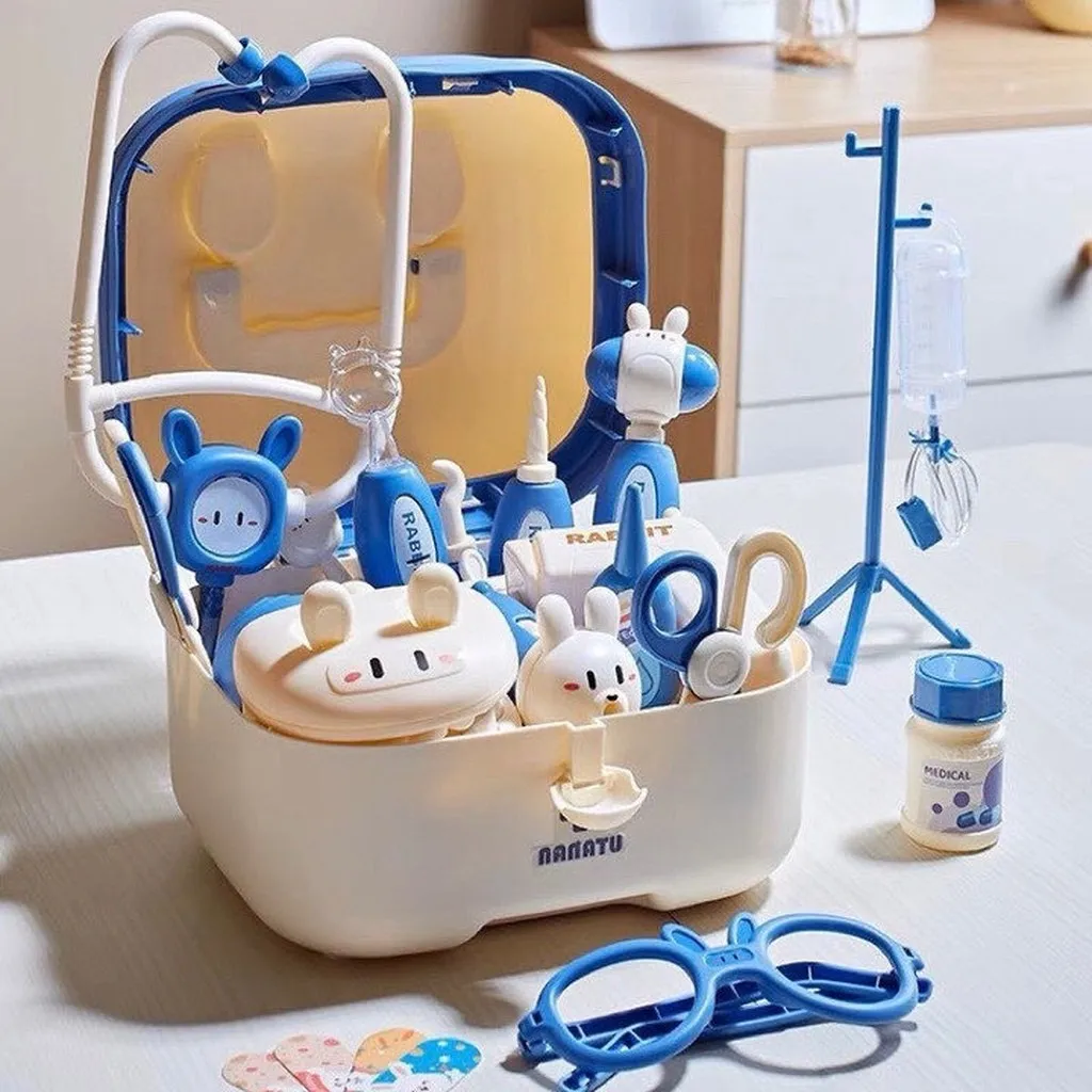 Alternative view of Bộ Đồ Chơi Bác Sĩ Hippo Car Cao Cấp - Su