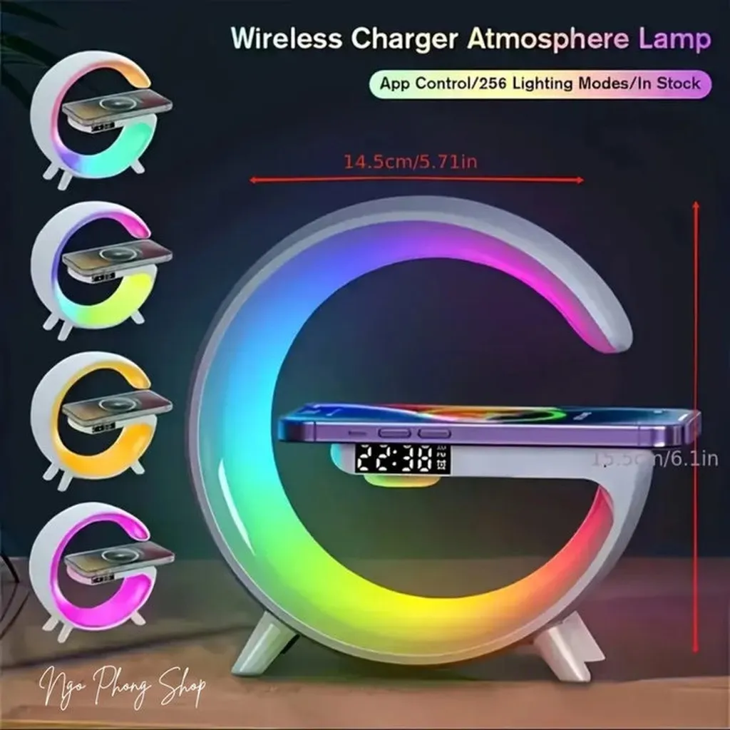Loa Kiêm Sạc Không Dây Chữ G 3in1 - Gdn