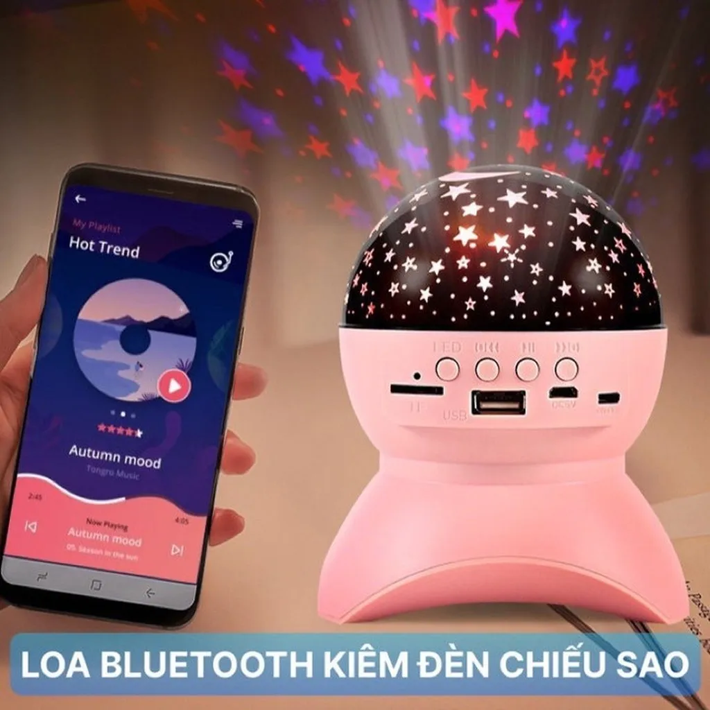 Alternative view of Loa Bluetooth Xy-890 Kiêm Đèn Chiếu Sao - Gdn
