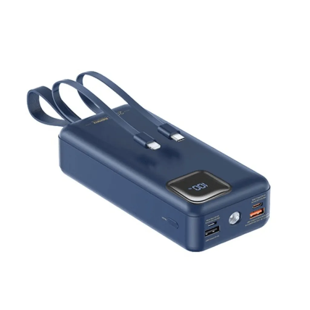 Alternative view of Hộp 1 Cái - Sạc Dp Sạc Nhanh 22.5w Kèm Cáp 30000mah Rpp-550 Remax (giao Màu Ngẫu Nhiên)