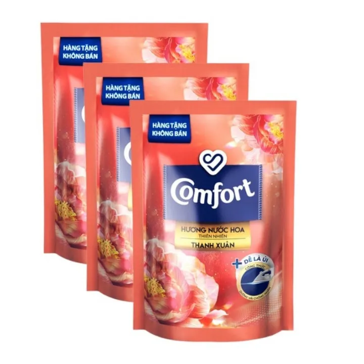 Alternative view of Nước Xả Vải Comfort 400ml Giảm Nhăn, Mềm Vải, Lưu Hương 100h, Thơm Ngất Ngây Túi 400ml Ctb674 - Bechip