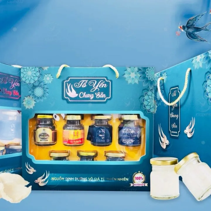 [hộp 10 Hũ Tặng 1] Yến Sào 30% Yến Chưng Sẵn Cho Bé Nhân Việt Kids Hũ 70ml - Nhân Việt