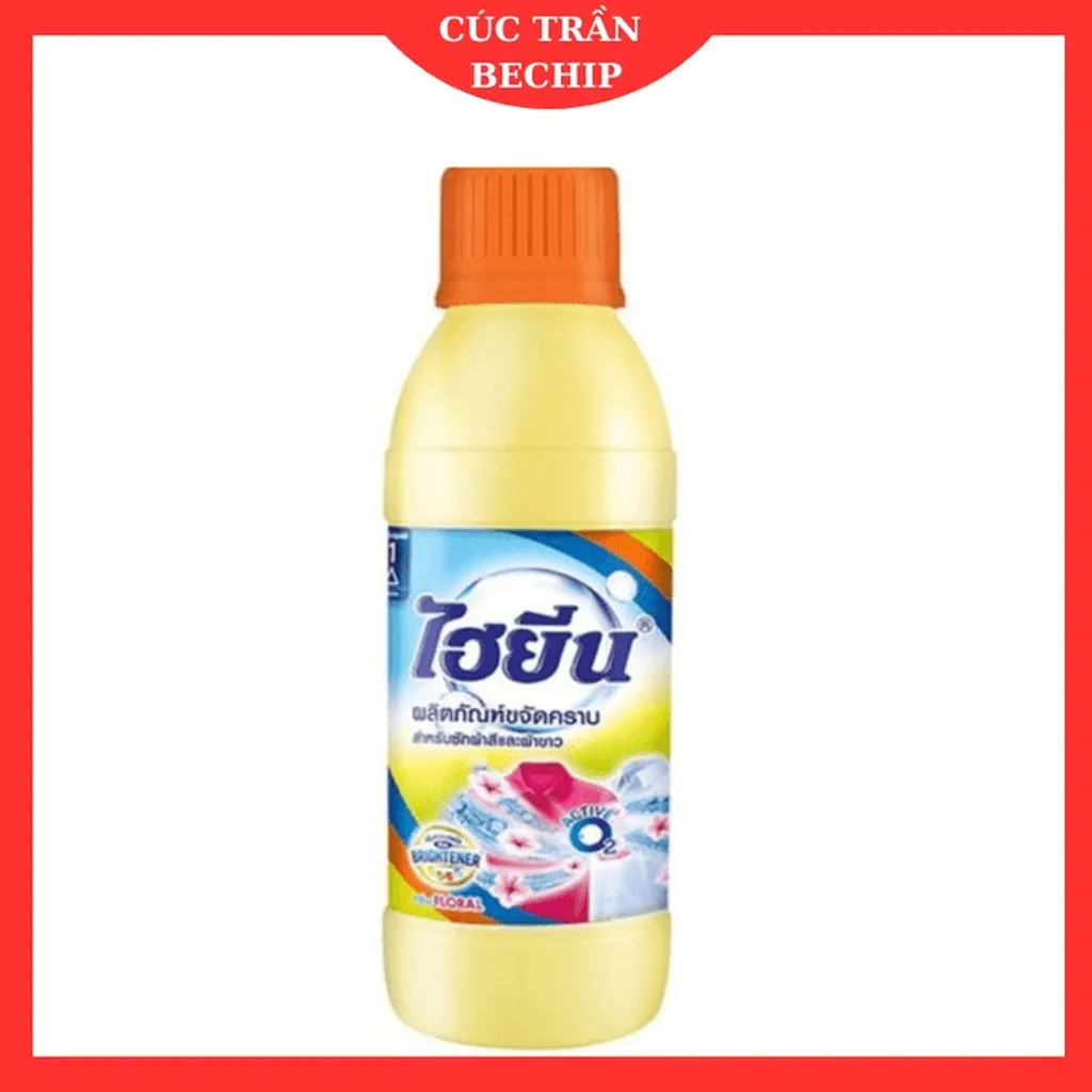 Nước Tẩy Quần Áo Màu Hygiene Thái Lan Chính Hãng 250ml Ctb679 - Bechip