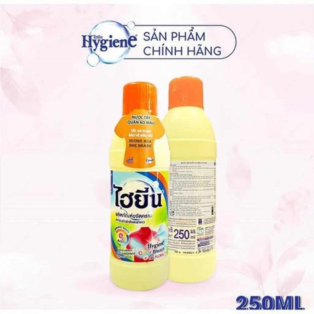 Alternative view of Nước Tẩy Quần Áo Màu Hygiene Thái Lan Chính Hãng 250ml Ctb679 - Bechip