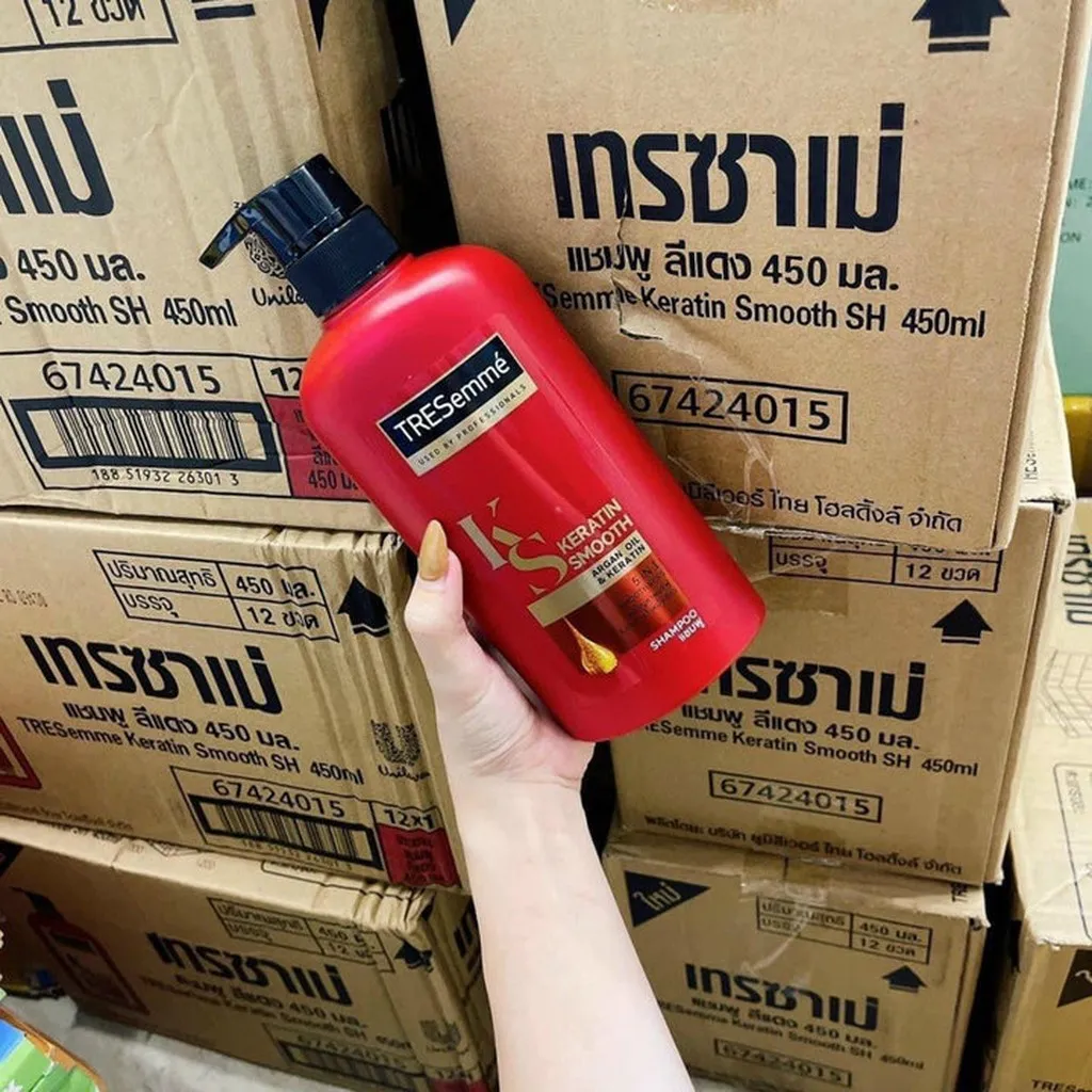 Dầu Gội Tresemme Keratin Smooth Thái Lan 450ml - Gdn