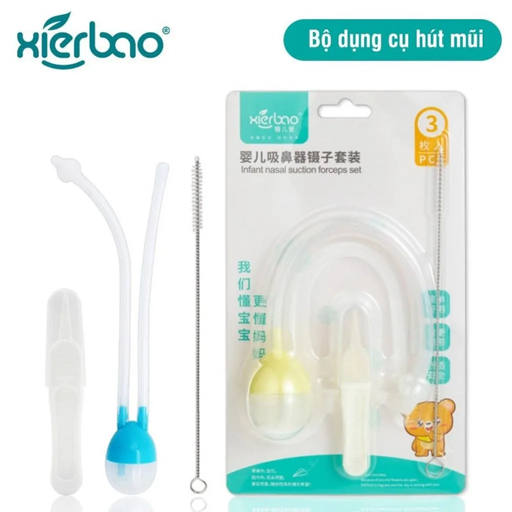 Dụng Cụ Hút Mũi Gắp Mũi Cho Bé Xierbao Chất Silicon Mềm Mại, Không Mùi, An Toàn Tuyệt Đối Cho Mũi Của Bé 57126 - Lady's Passion