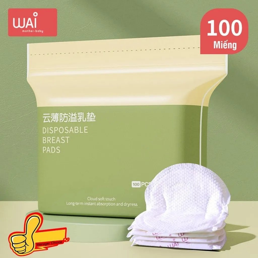 Miếng Lót Thấm Sữa Wai Siêu Thấm Và Chống Tràn Chất Lượng Tốt Cho Mẹ Hộp 100 Miếng 57125 - Lady's Passion